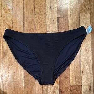 Old Navy Black Bikini Bottom Classic Swimwear